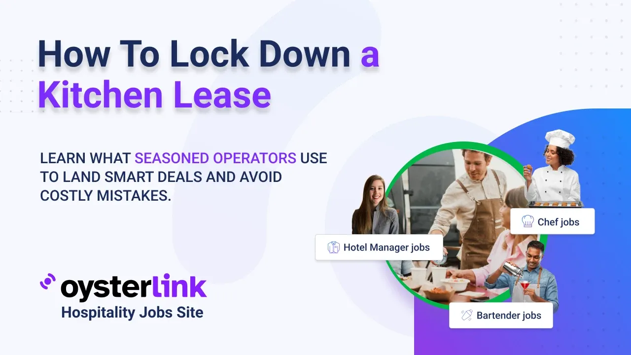 Commercial Kitchen Lease